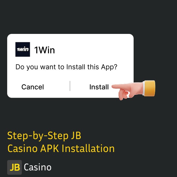 How to download and install JB Casino Mobile App for Android: Instruction